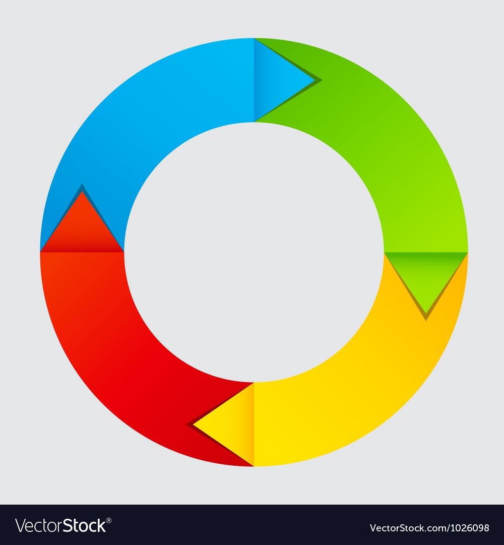 concept of colorful circular