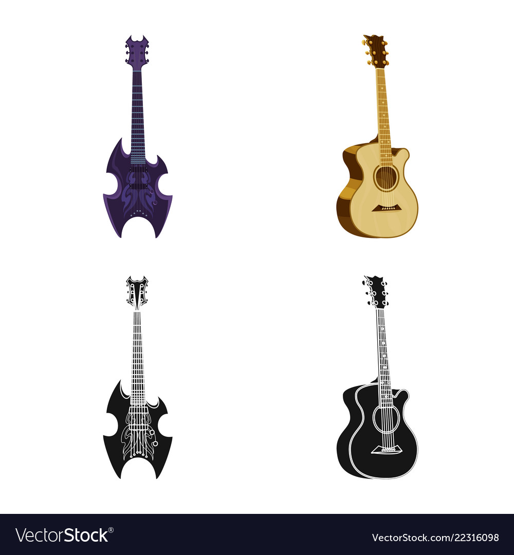 Isolated object of music and tune sign collection