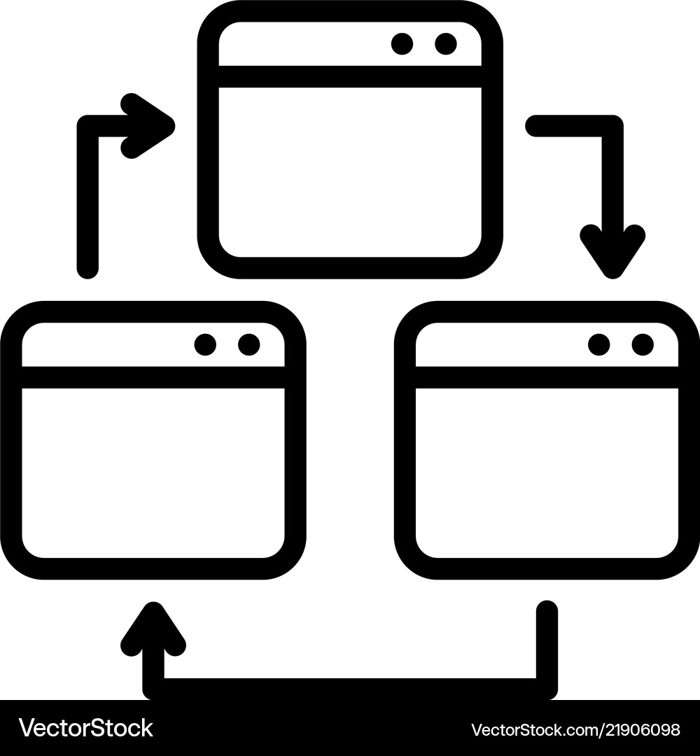 Webpage Royalty Free Vector Image - VectorStock
