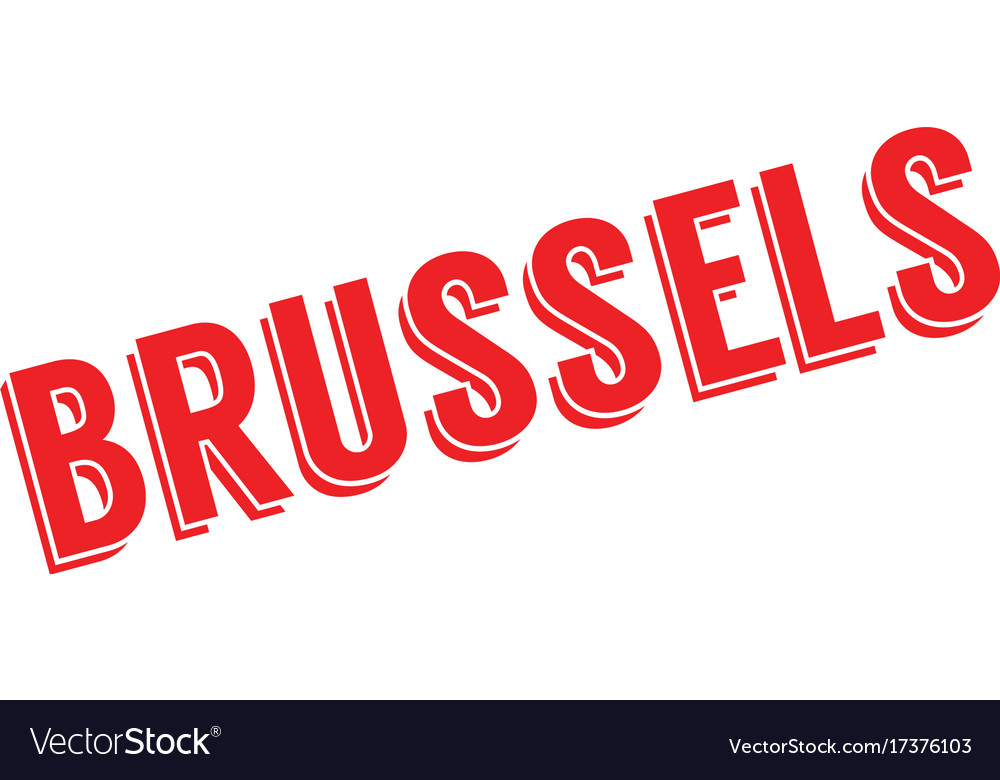 Brussels rubber stamp