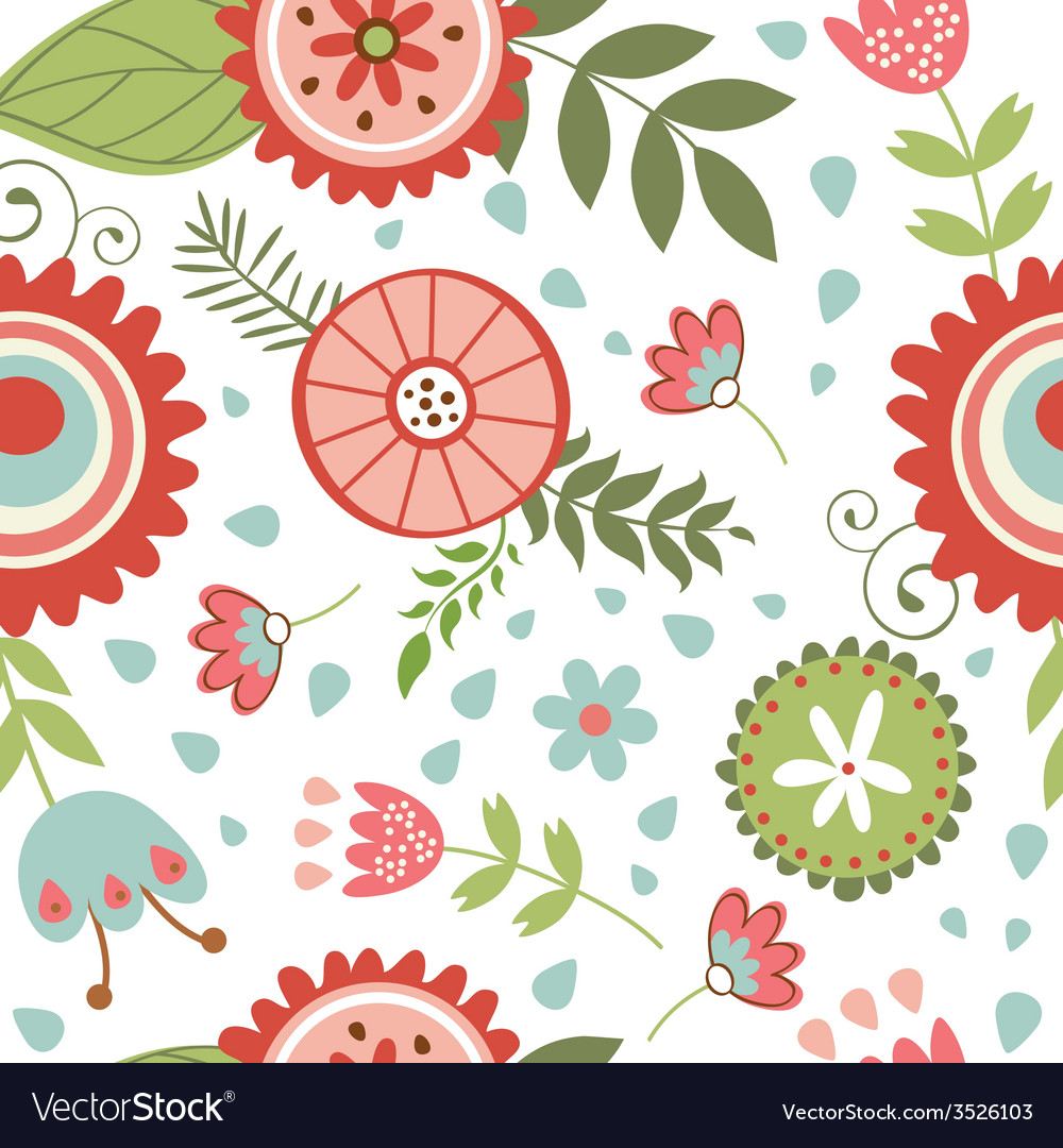 Floral Seamless Pattern