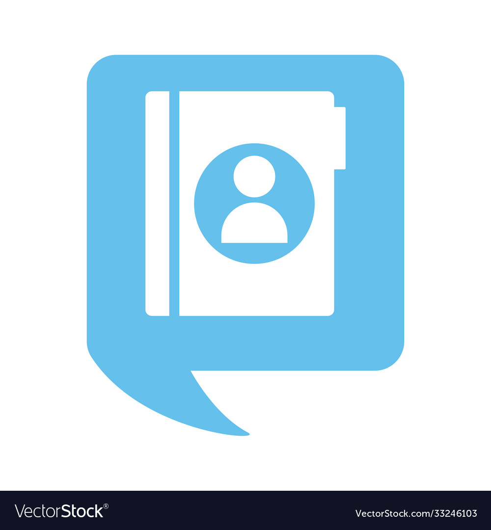 Folder with user profile flat style icon