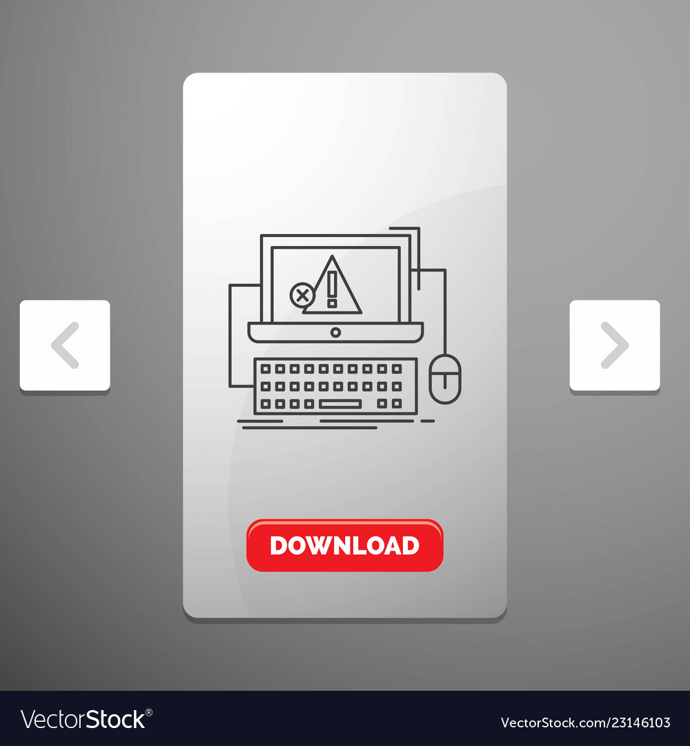 System Error Icon - Crash & Failure