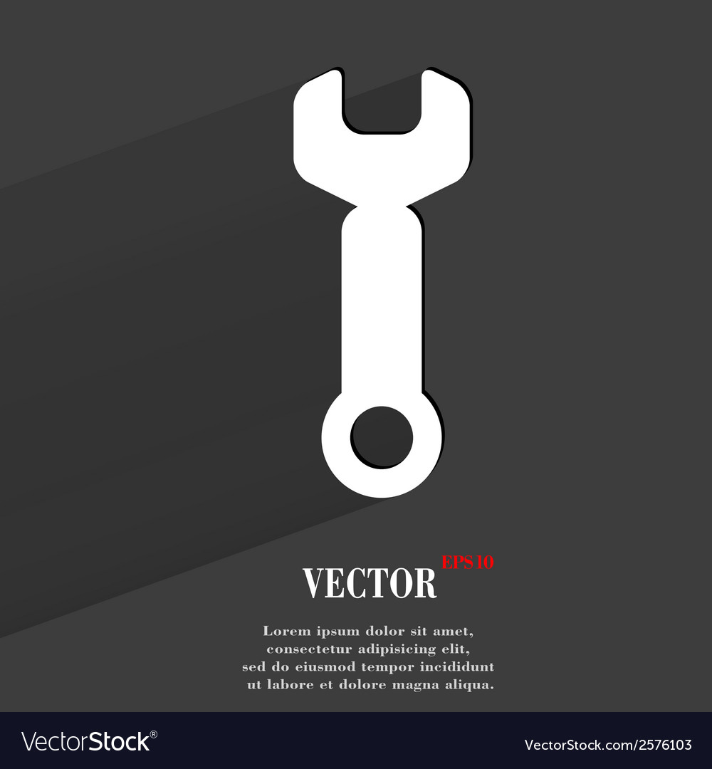 Wrench tool to work flat modern web button