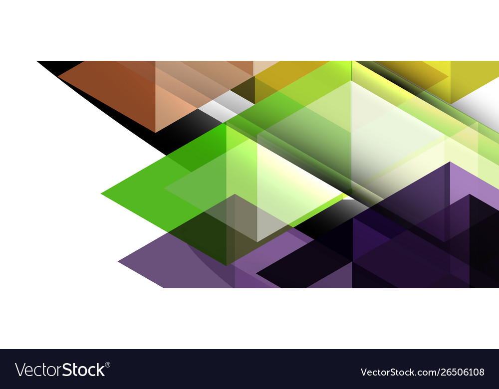 Abstract triangle pattern colorful backdrop