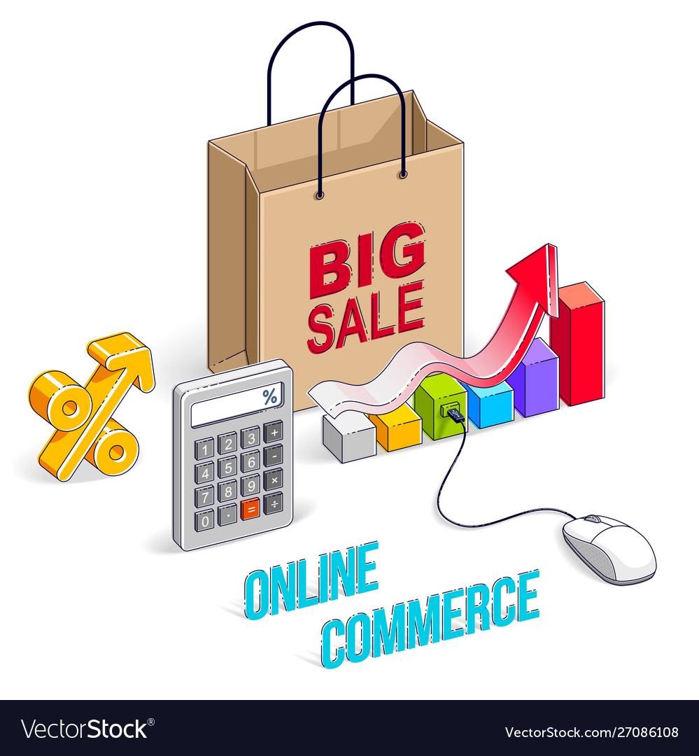 Online Shop Konzept Webshop Internet-Vertrieb