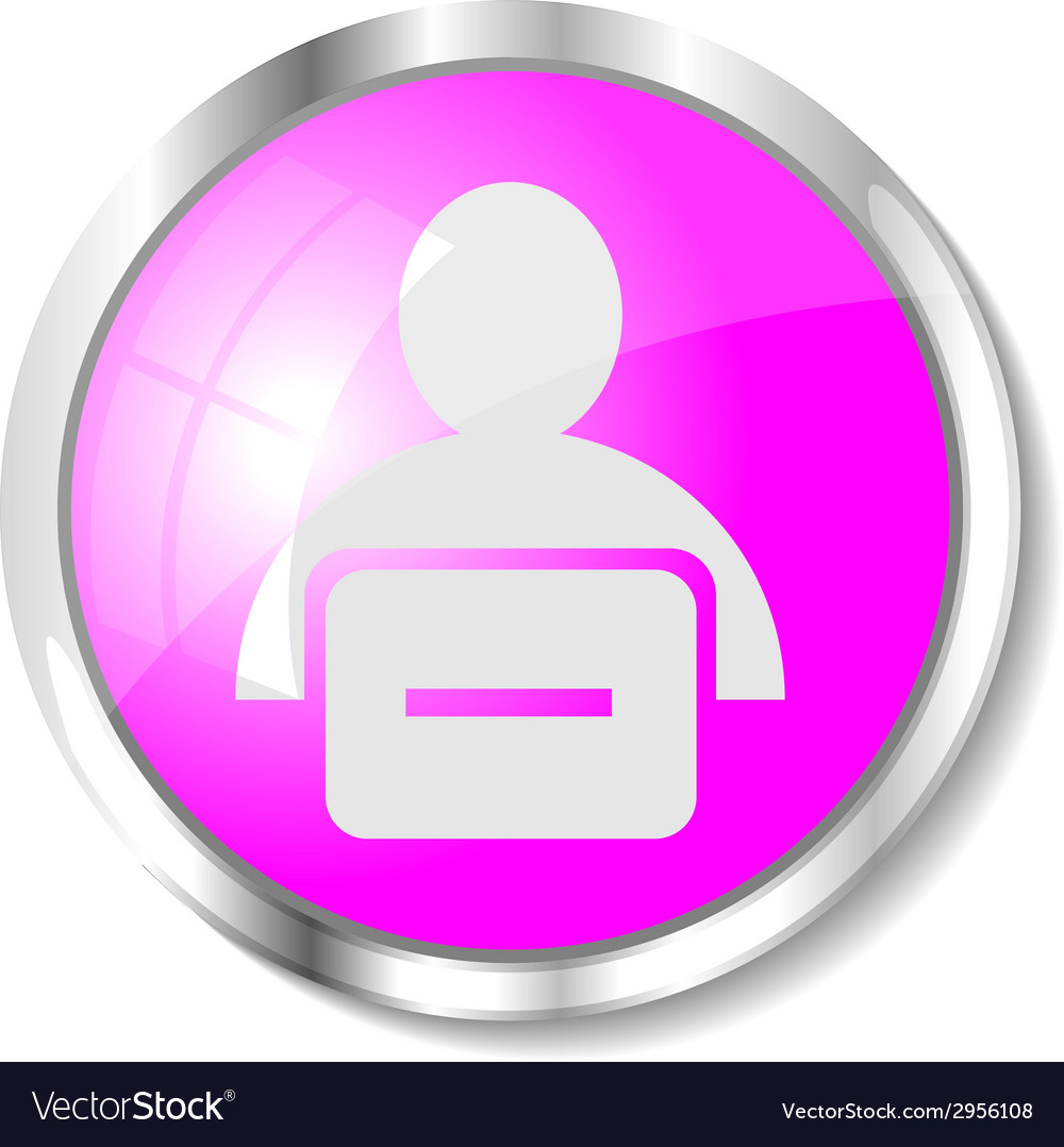 Pink web button