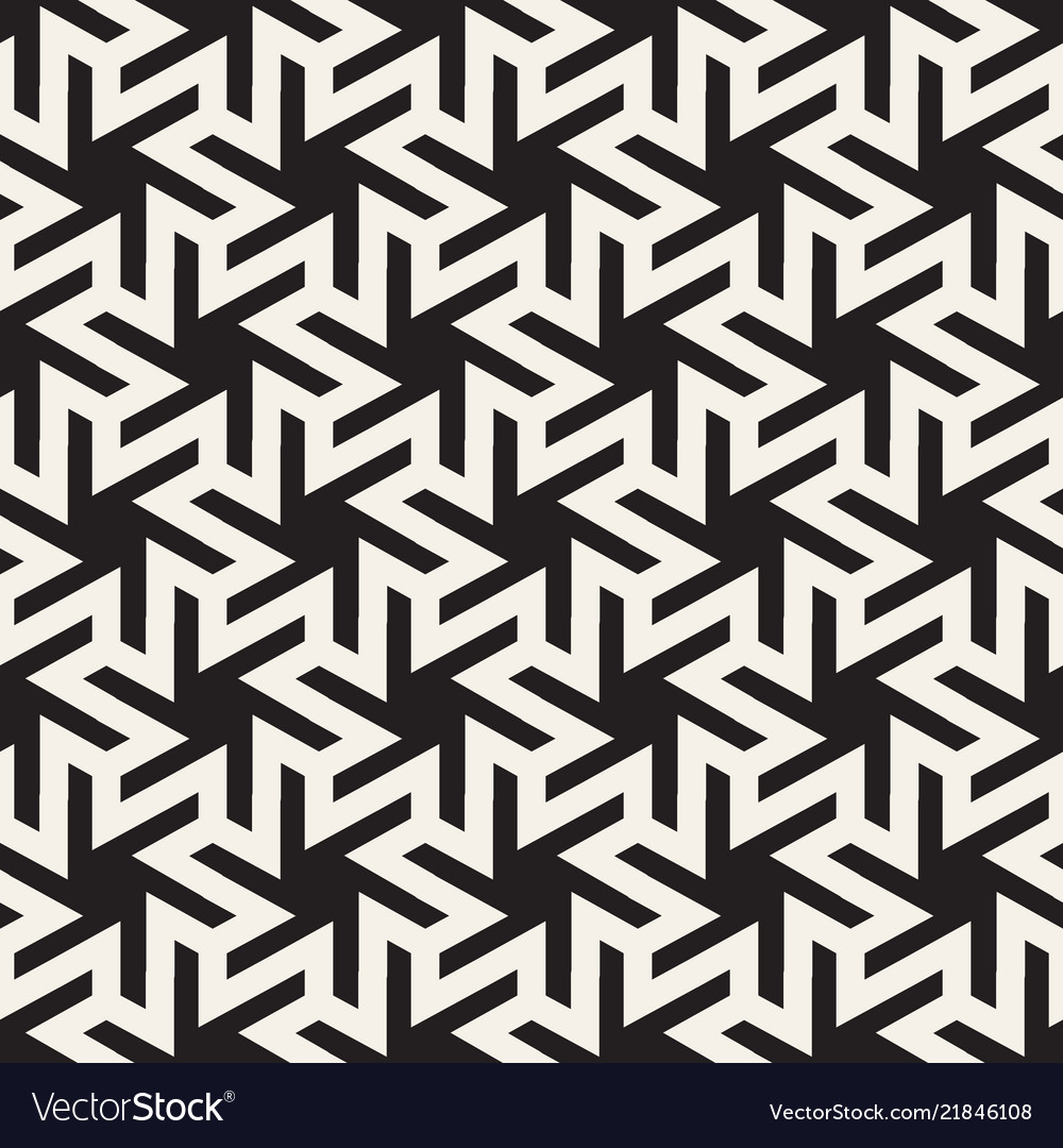 Seamless geometric pattern simple abstract lines vector image Seamless geometric pattern simple abstract lines