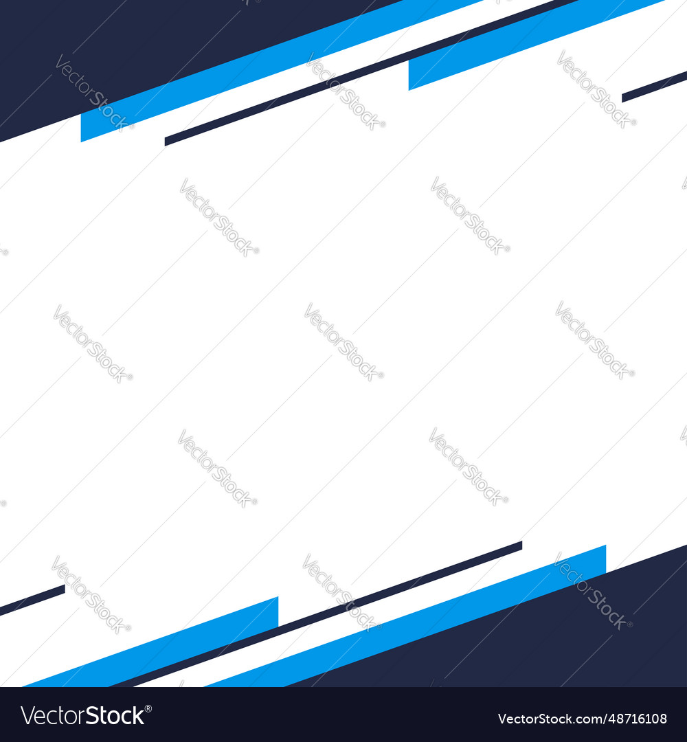 Simple business frame design element Vector Image Simple business frame design element