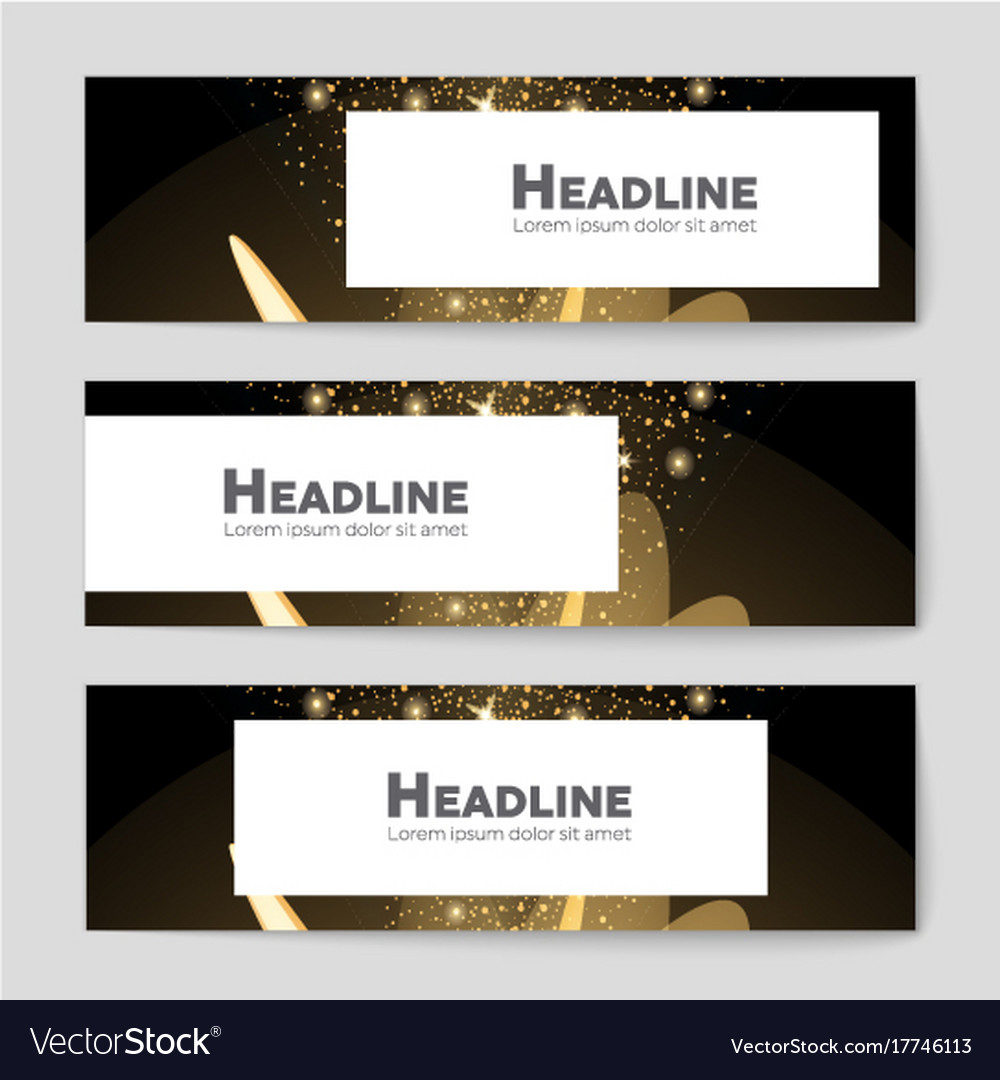 Abstract layout background set for art