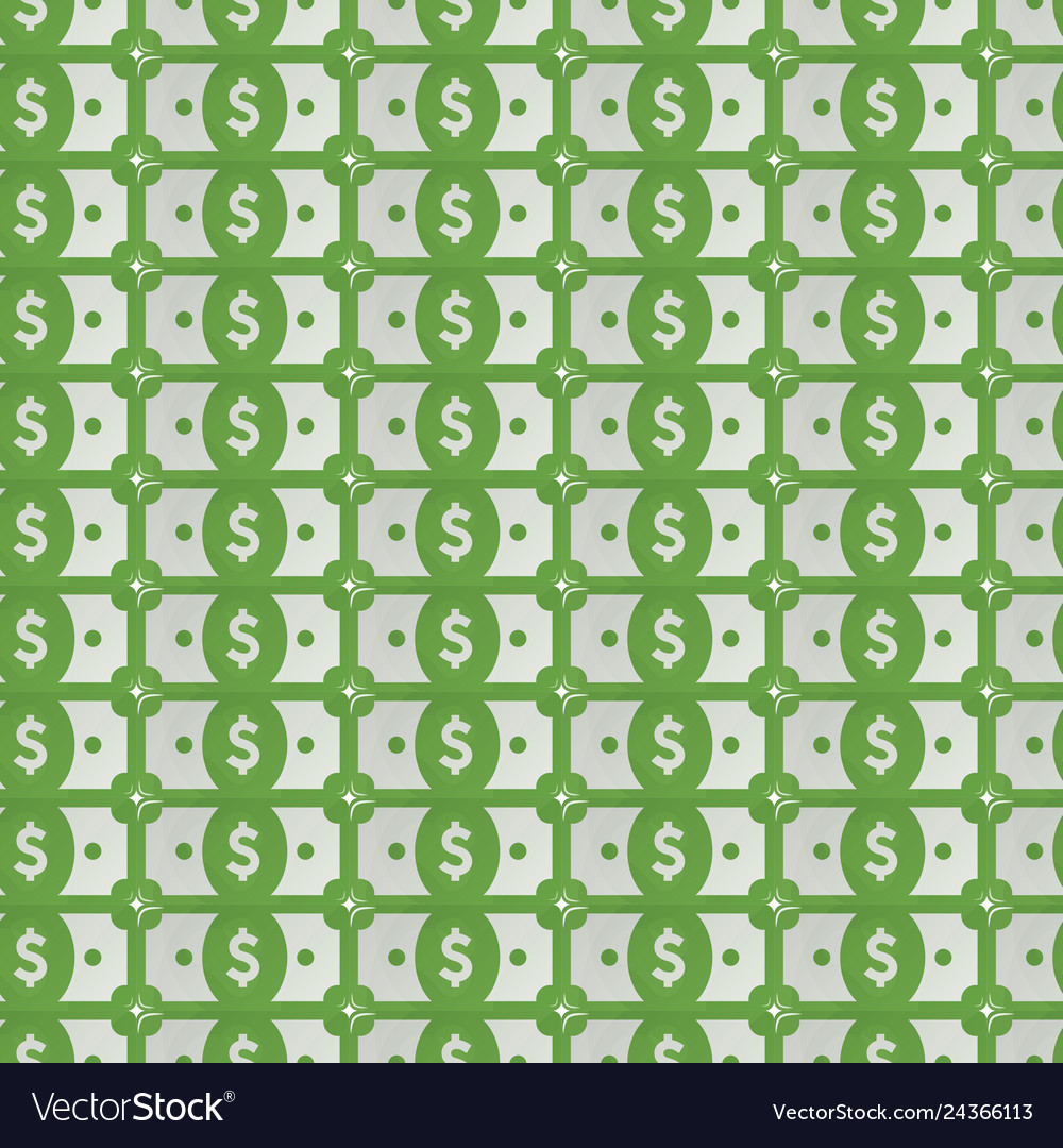 Dollar seamless pattern background