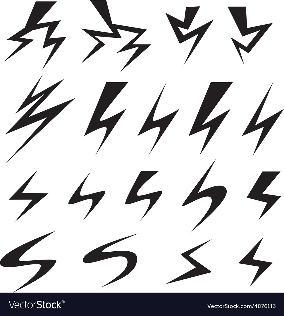 Lightning and Power Icons