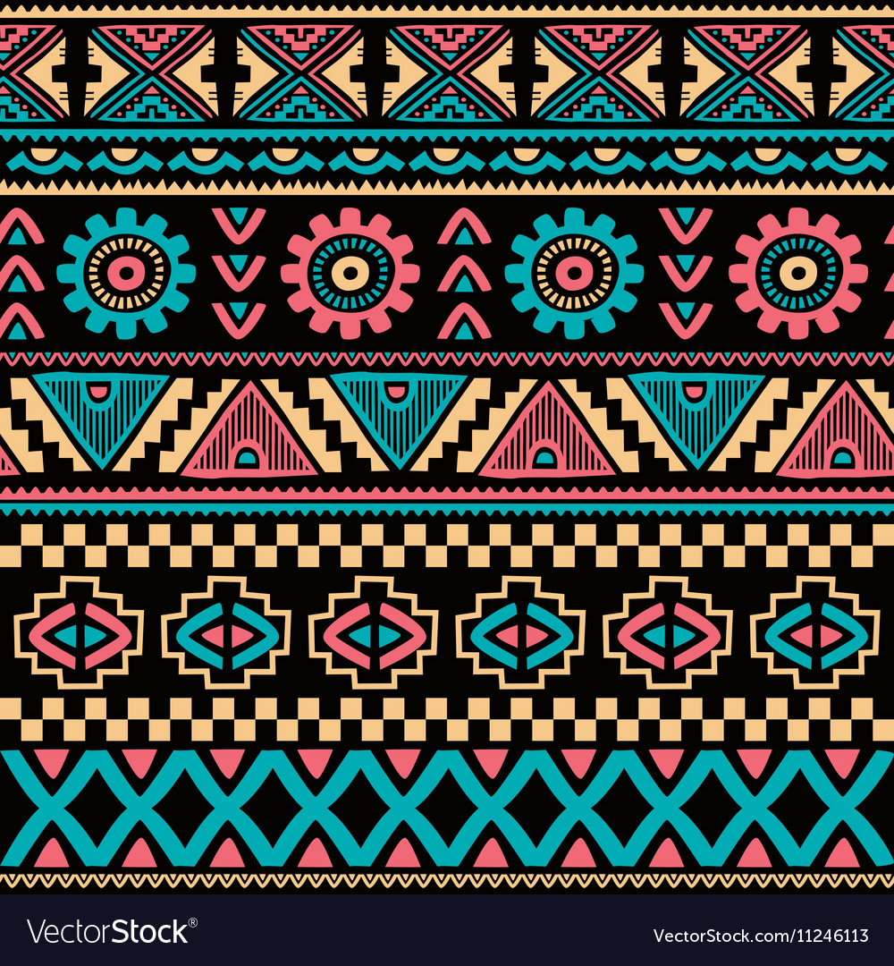 Native ethnic seamless pattern