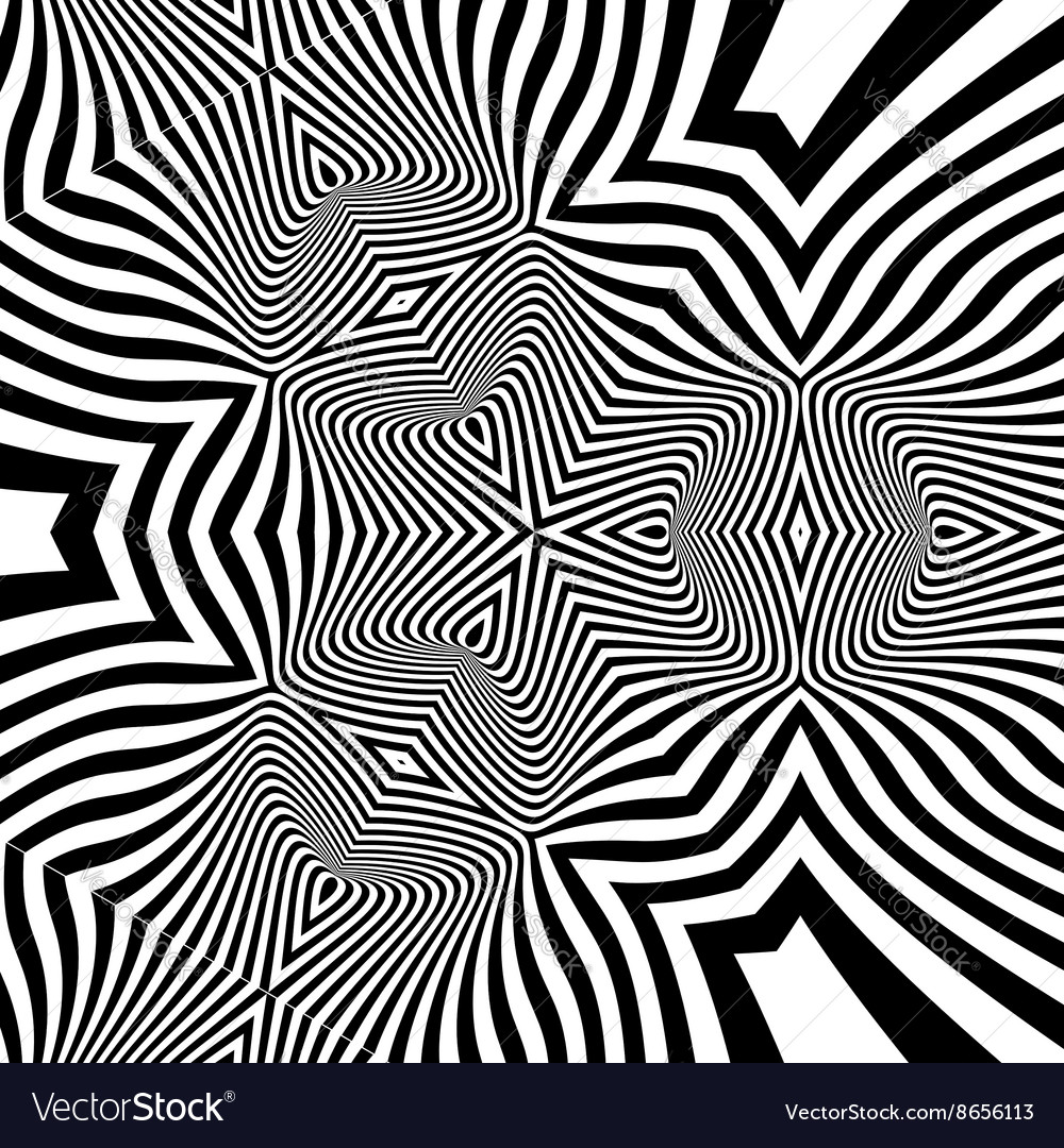 Pattern with optical abstract background