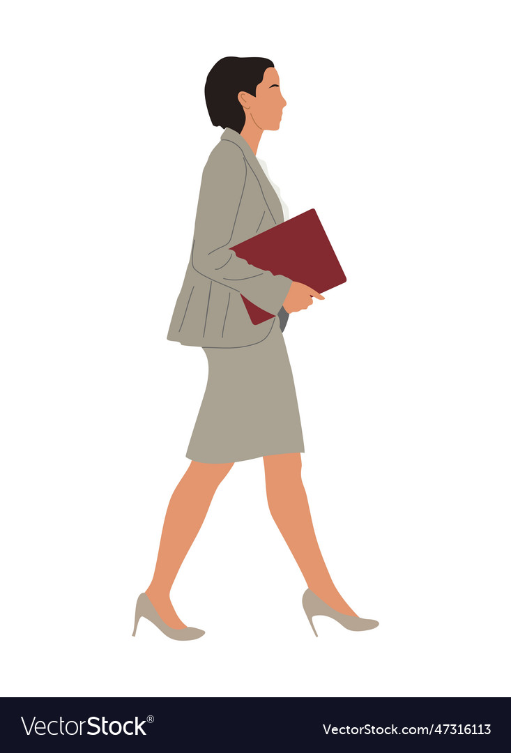 Stylish Businesswoman in Suit