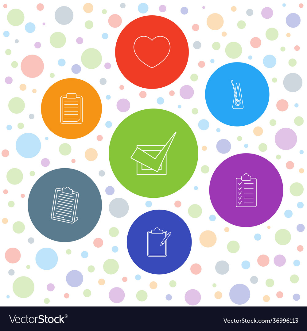 Tick icons