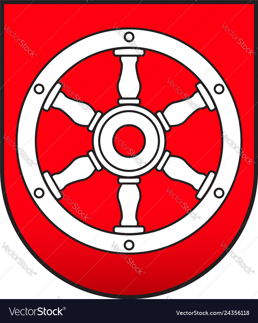 Wappen erfurt in thuringia germany