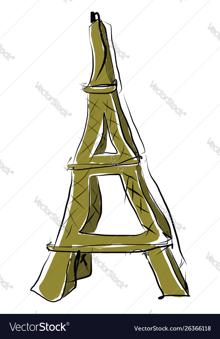 Eiffel tower or color