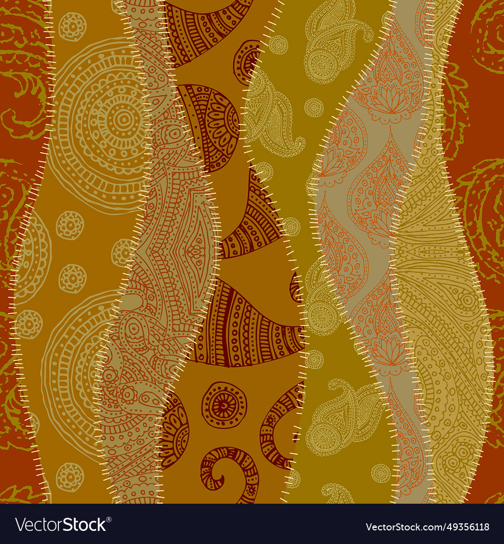 Geometric abstract pattern intersection patchwork vector image Geometric abstract pattern intersection patchwork