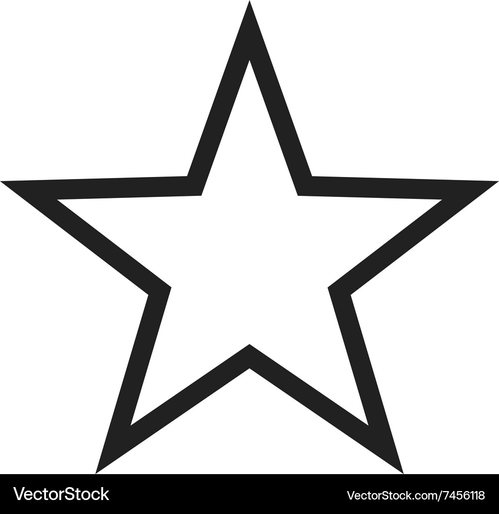 Star Royalty Free Vector Image - VectorStock