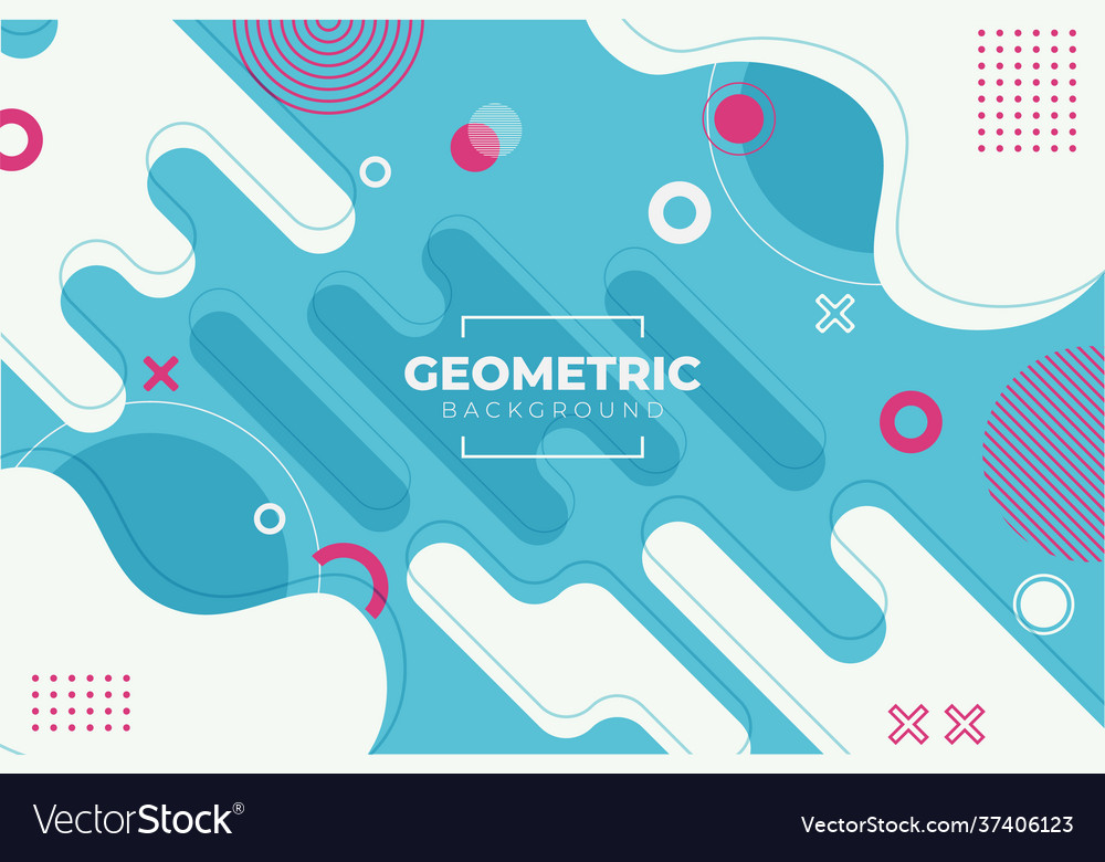 Abstract geometric background soft blue pink