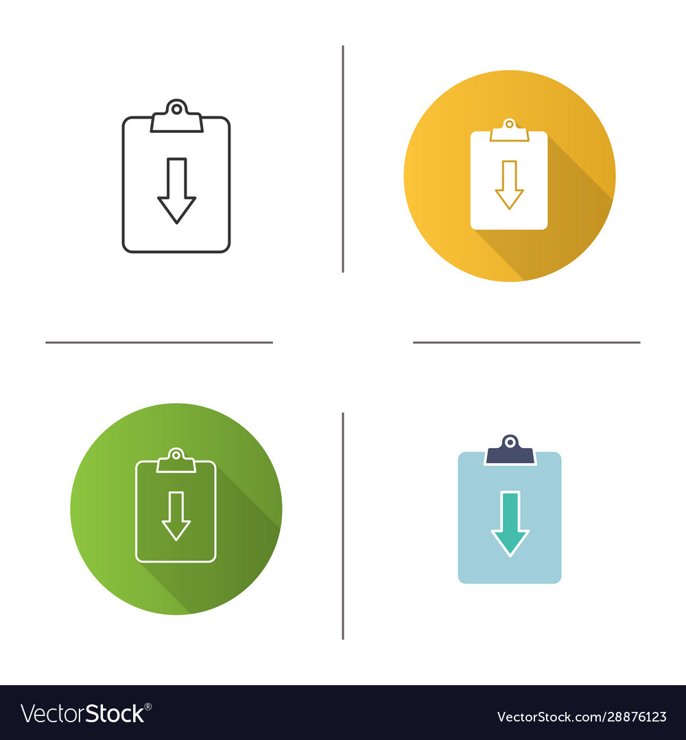 Assignment returned icon vector image Assignment returned icon
