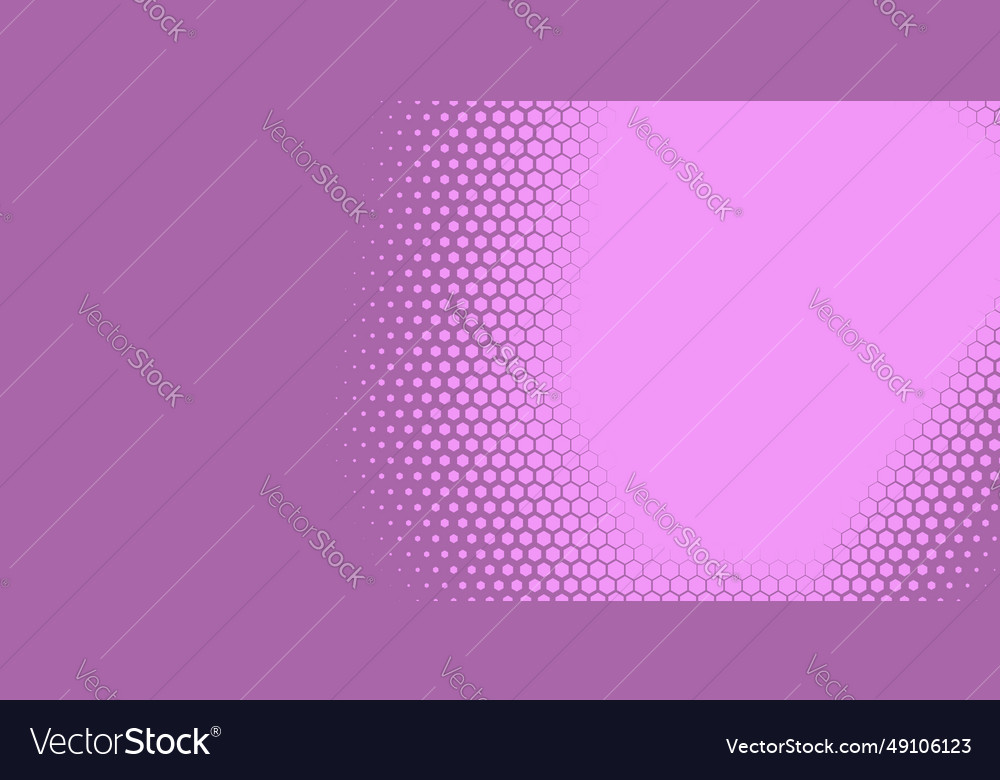 Geometric abstract hexagon two color background