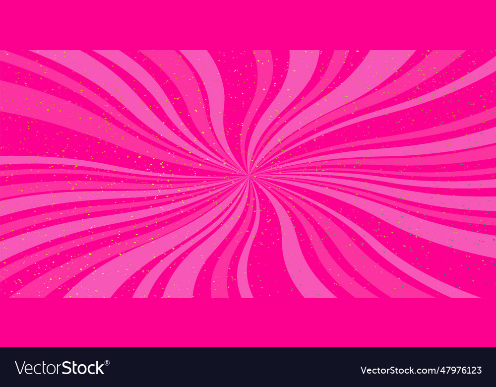 Hot pink barbie background with banner poster