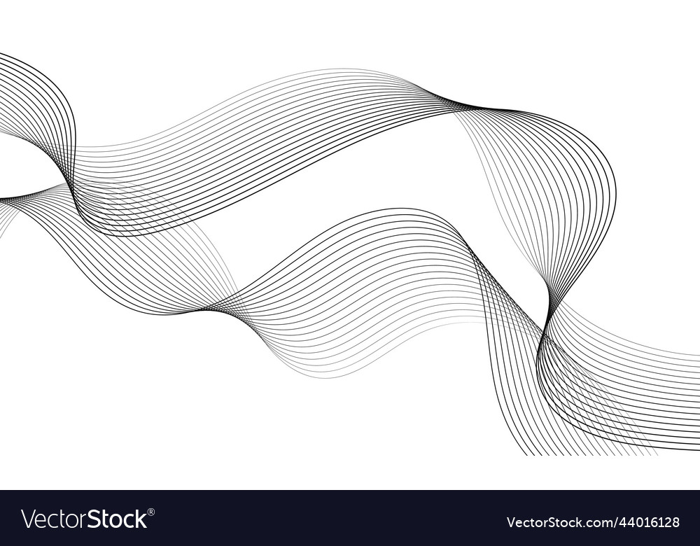 Abstract wave element for design digital vector image Abstract wave element for design digital