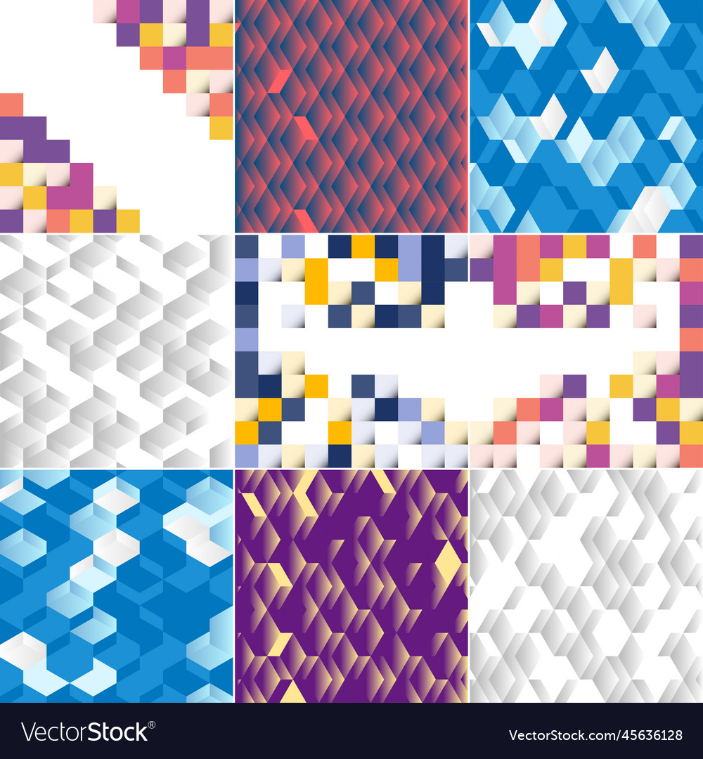 Background with an of abstract squares Vector Image Background with an of abstract squares