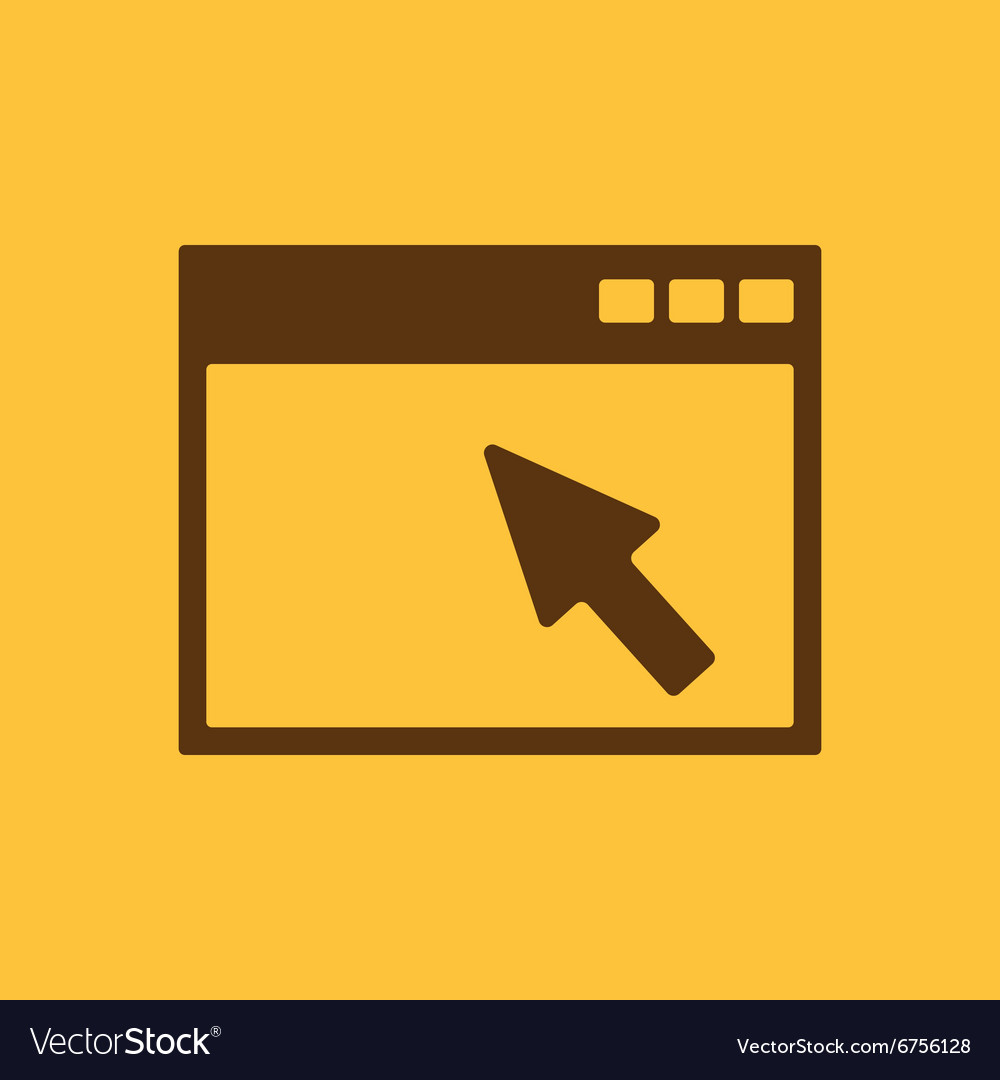 Browser icon website and www network symbol