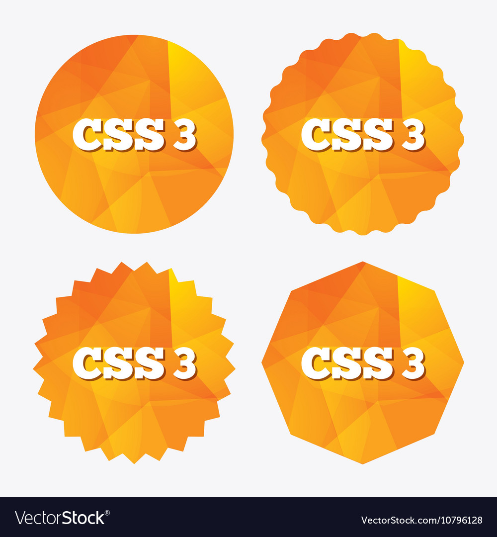 Css3 sign icon cascading style sheets symbol