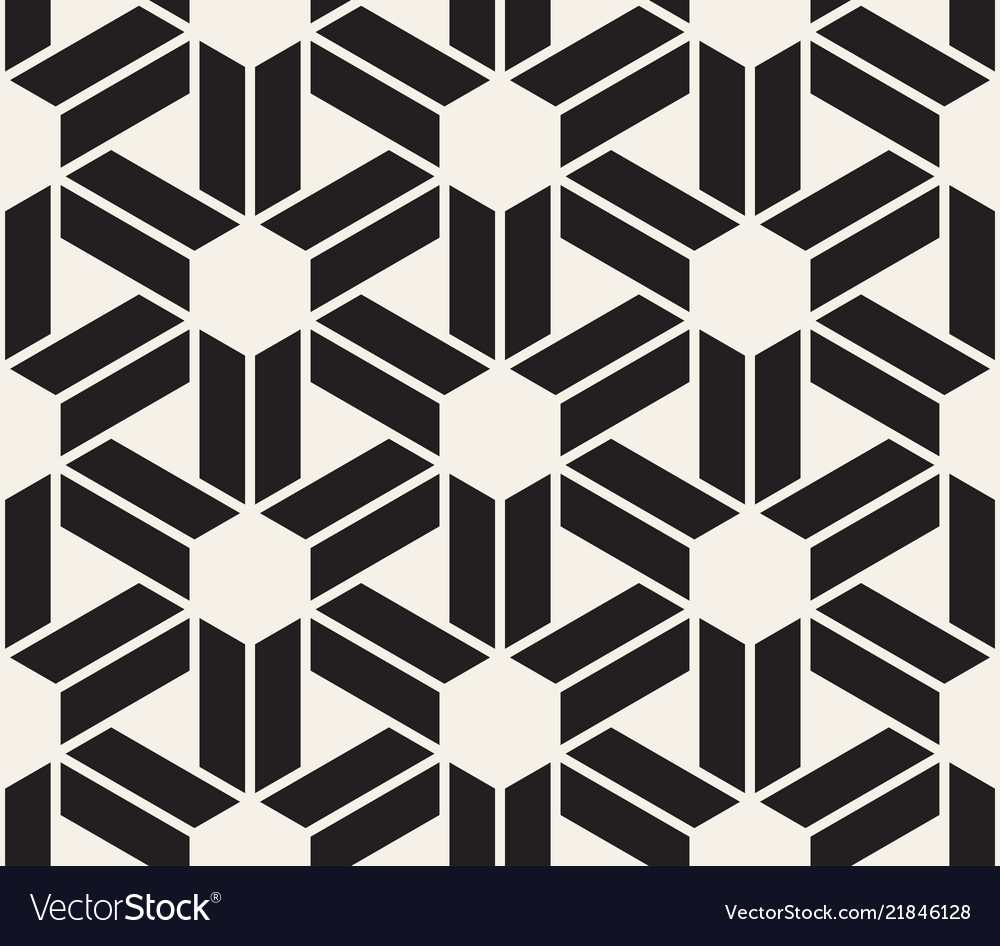 Striped Geometric Pattern