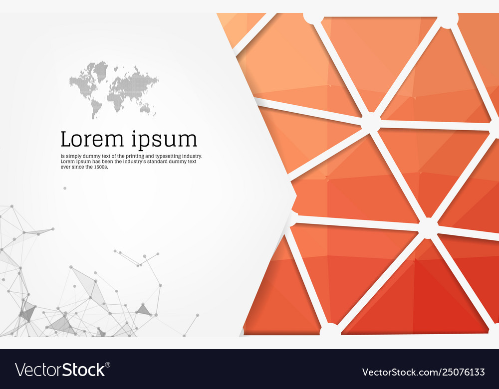 Abstract background with geometric elements