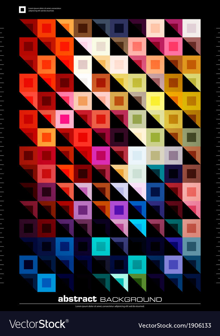 Abstract triangles background