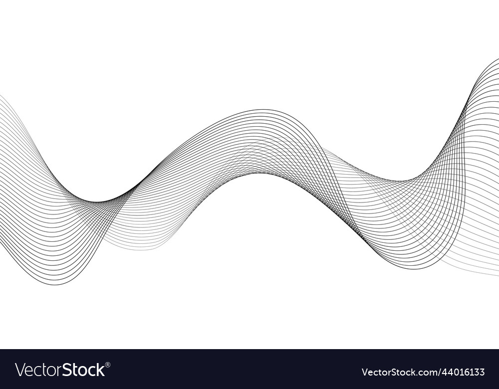 Abstract wave element for design digital vector image Abstract wave element for design digital
