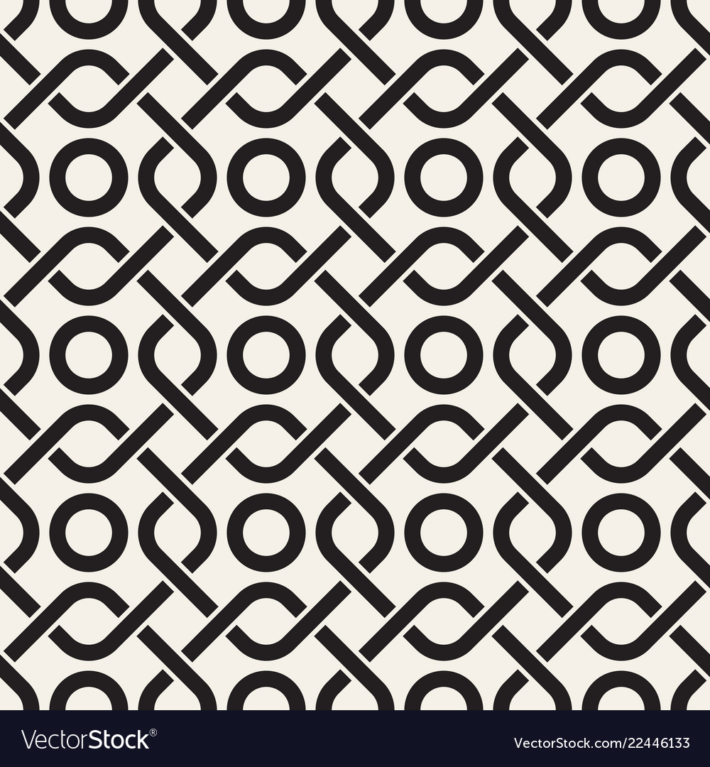 Geometric Line Tiling Pattern