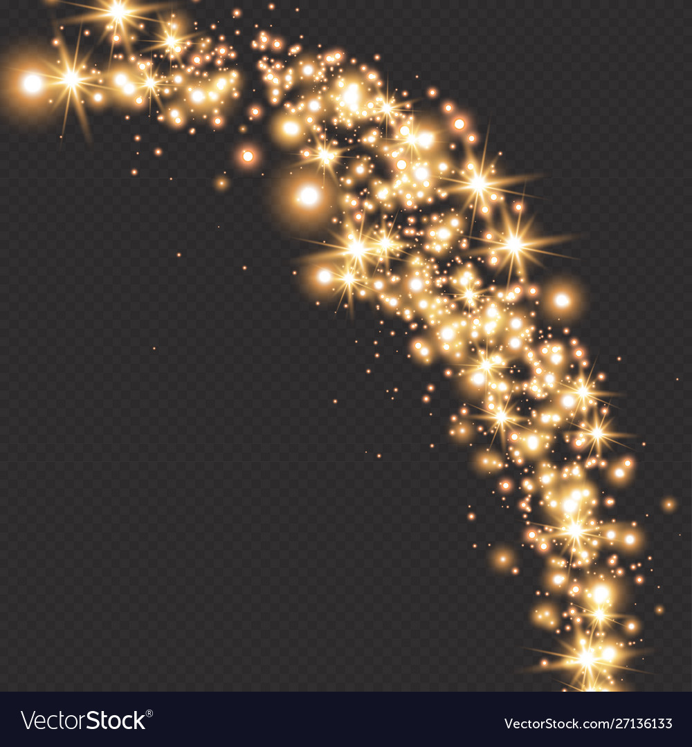 Light wave with effect