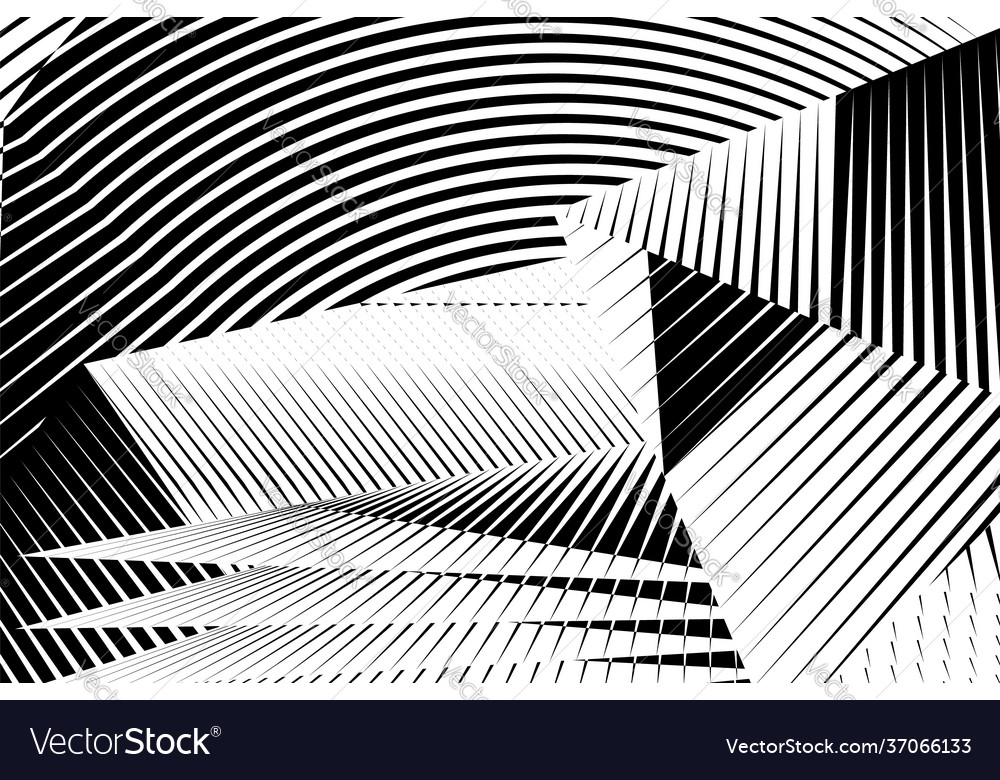 Rgb abstract halftone lines dynamic background