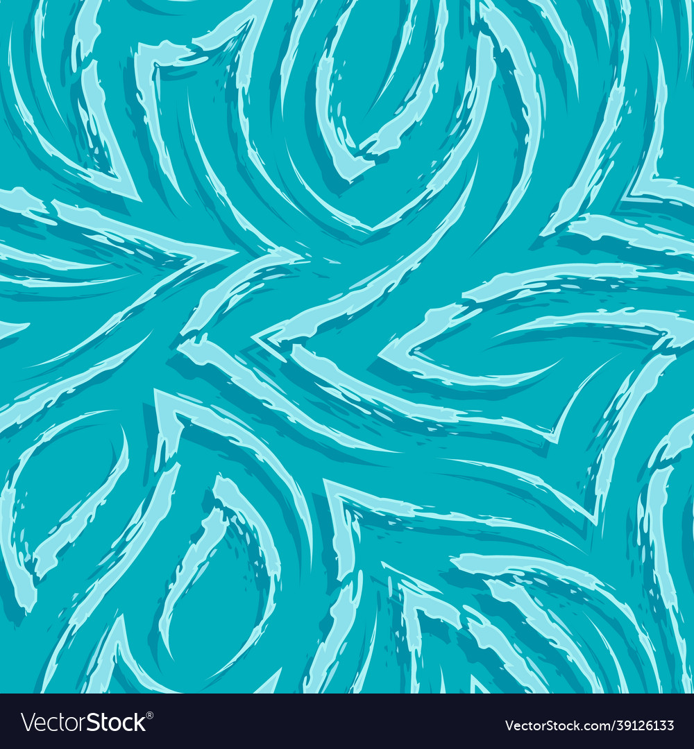 Simple seamless pattern in blue and turquoise