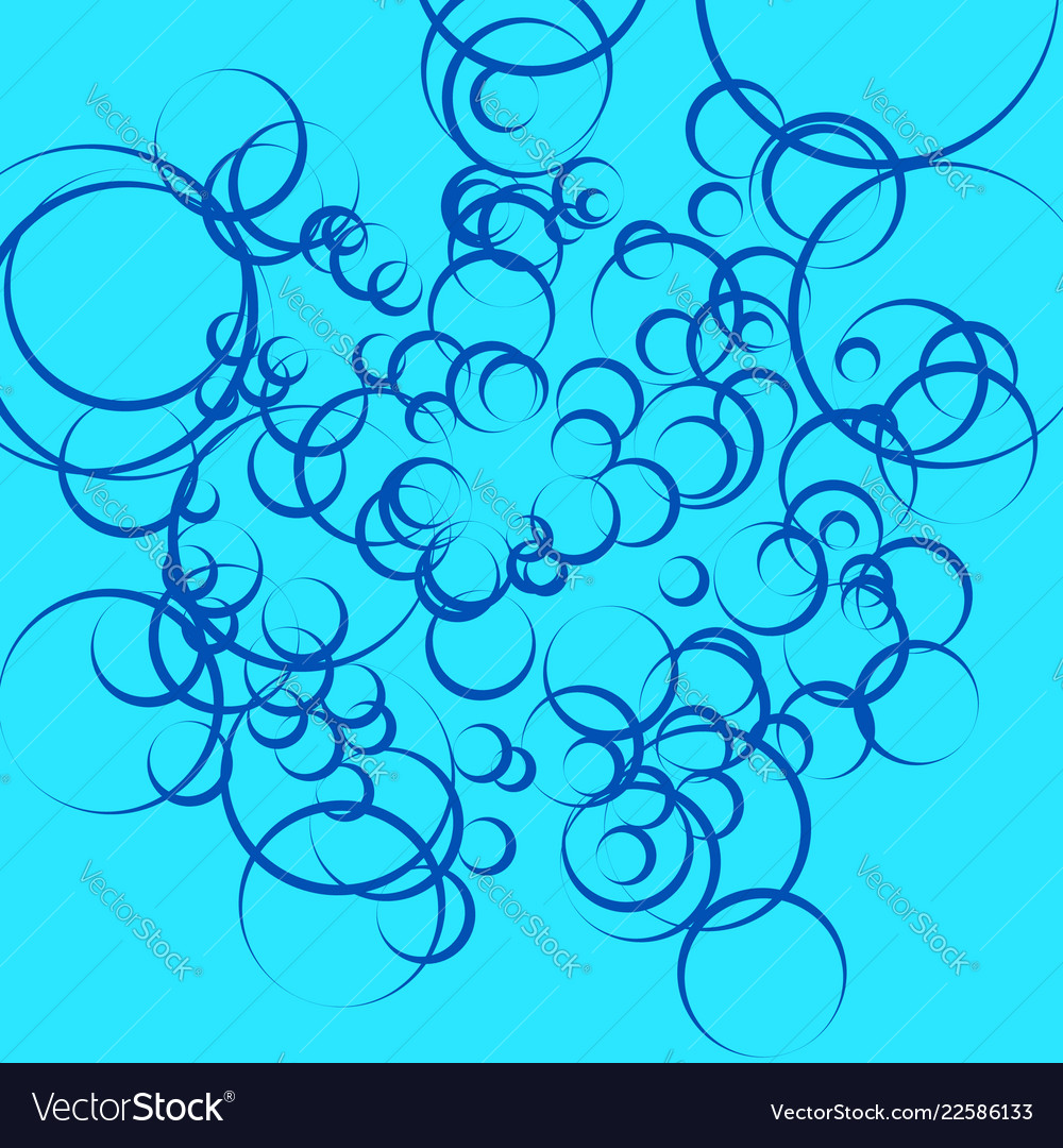 Sparkling background with bubbles abstract