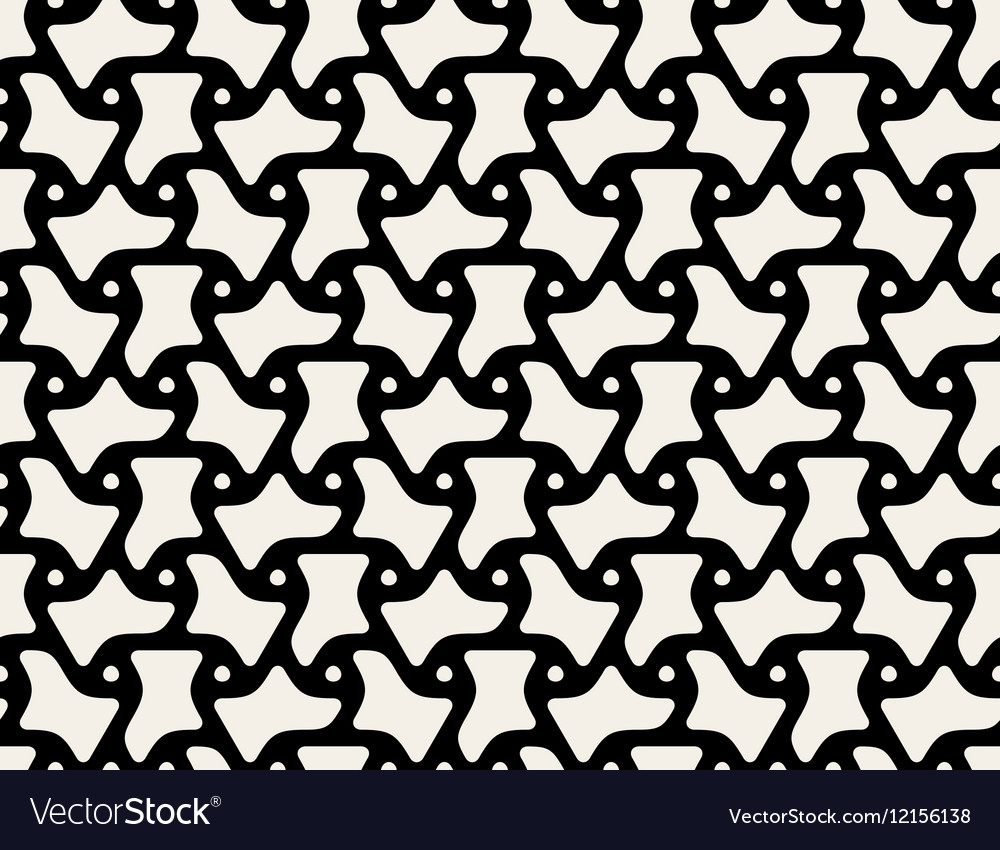 Black and White Triangular Pattern