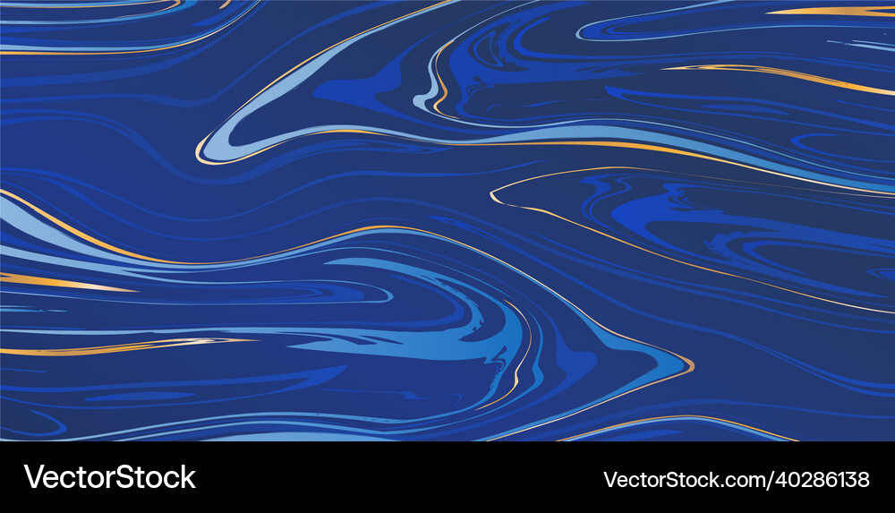 Marble blue background texture Royalty Free Vector Image