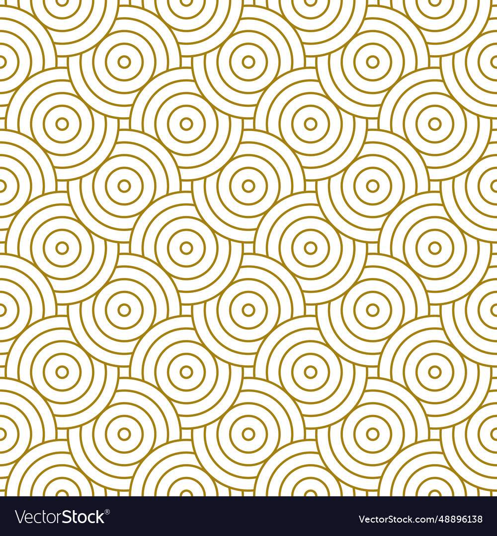 Seamless pattern line circle abstract geometry