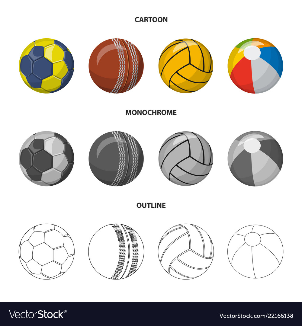 Sport and ball logo vector image Sport and ball logo