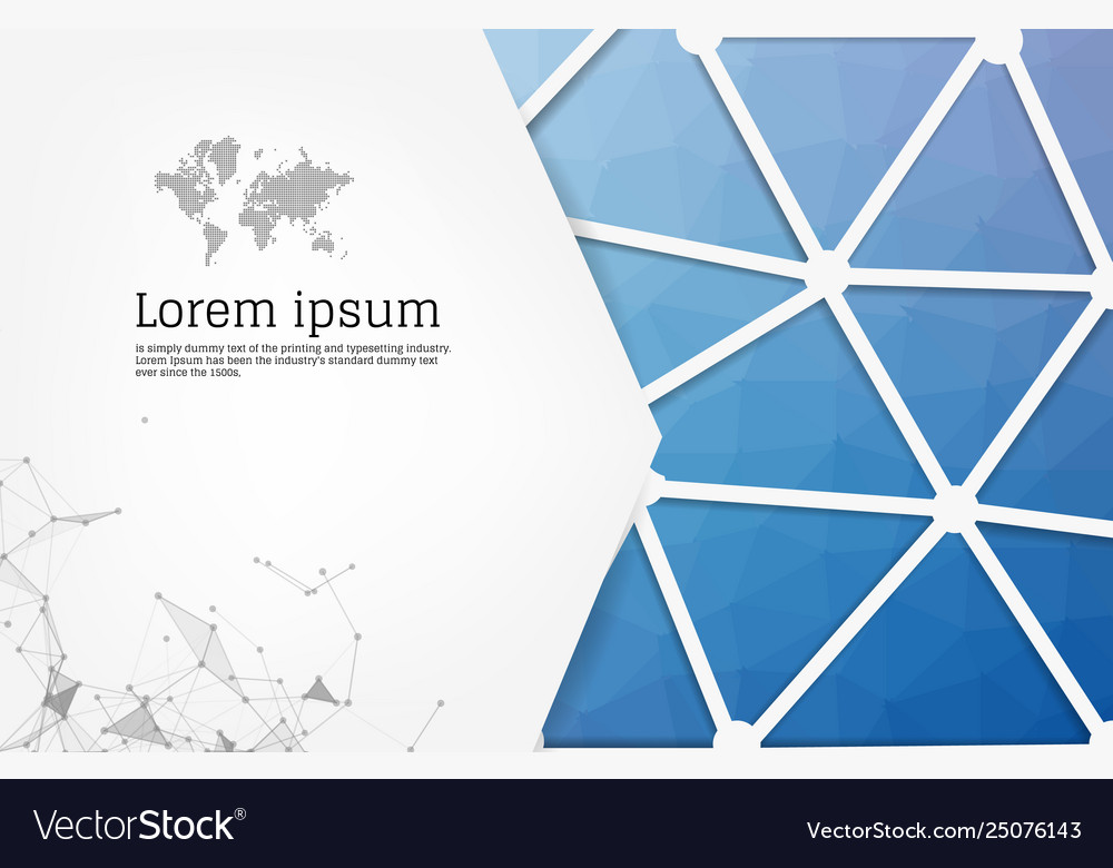 Abstract financial chart with line graph and dark vector image Abstract financial chart with line graph and dark