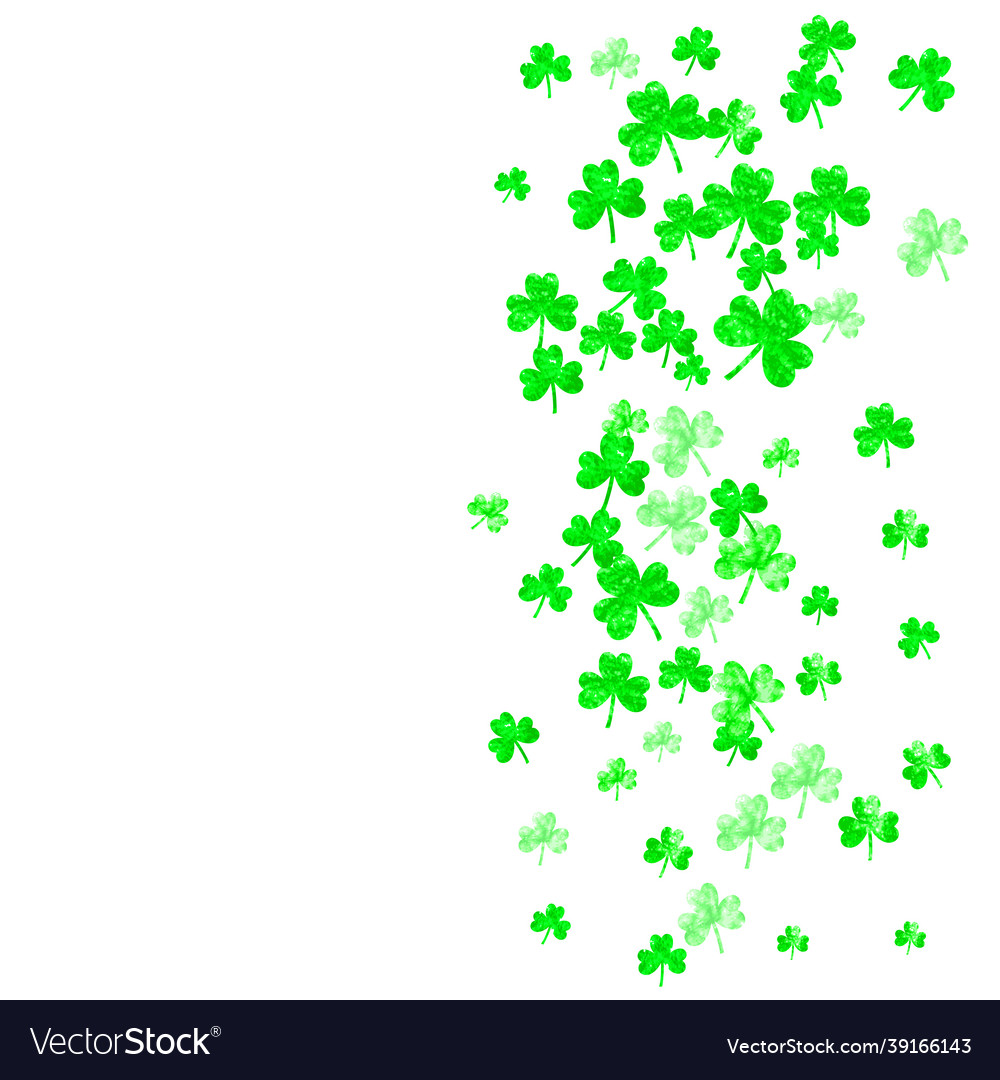 Shamrock background for saint patricks day