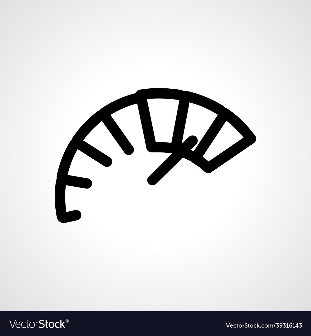 Tachometer line icon linear outline