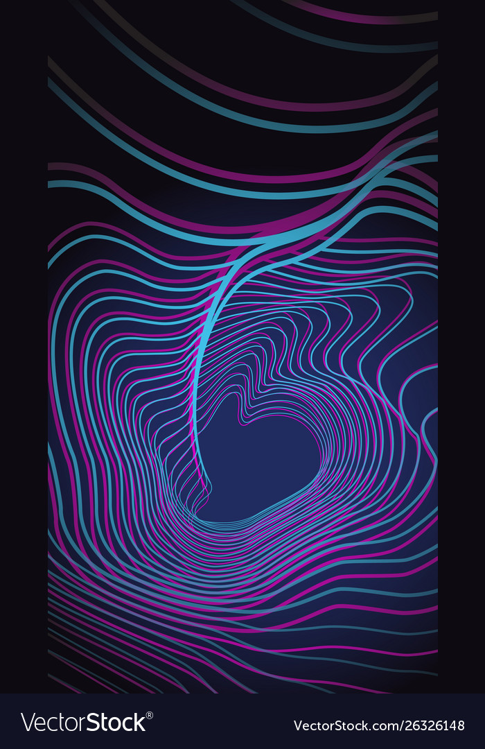 Background in style linear graphics
