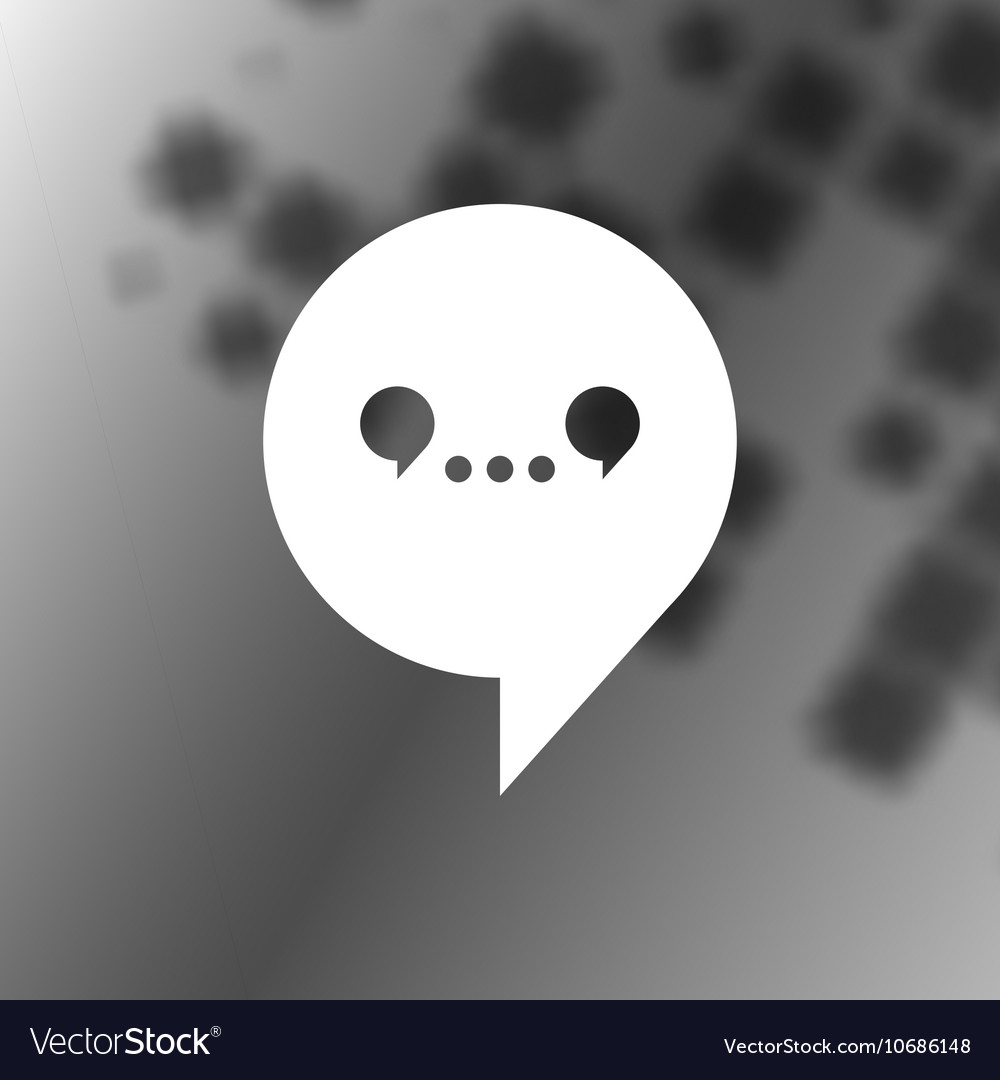 Dialog web icon